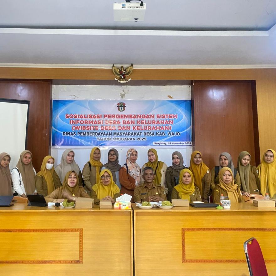 SOSIALISASI PENGEMBANGAN SISTEM INFORMASI DESA & KELURAHAN TAHUN 2025